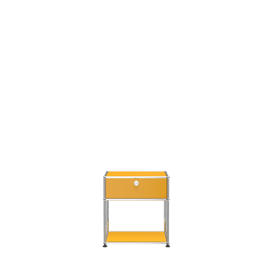 USM Haller nightstand P2 - Golden Yellow