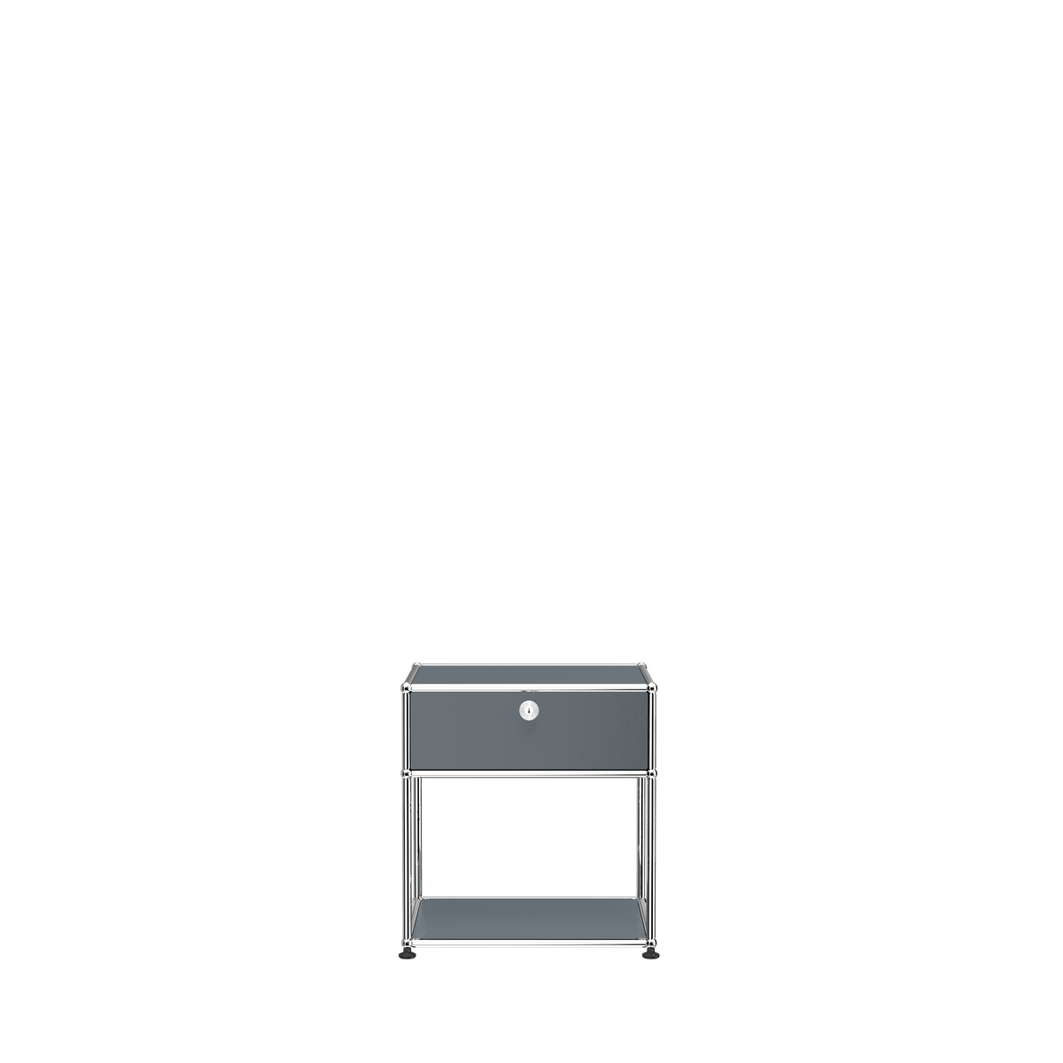 USM Haller nightstand P2 - Mid-Gray