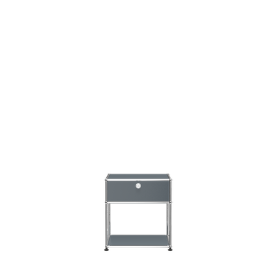 USM Haller nightstand P2 - Mid-Gray