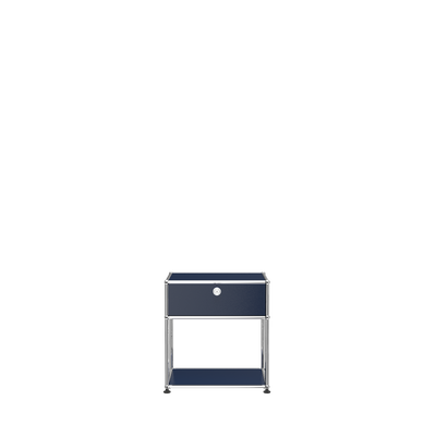 USM Haller nightstand P2 - Steel Blue
