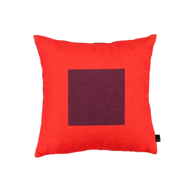 Dekorativní polštář Square 45 x 45 cm, Burgundy/Blush