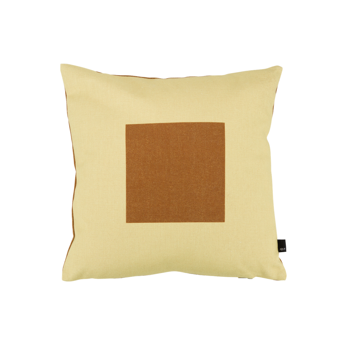 Dekorativní polštář Square 45 x 45 cm, Yellow/Brown