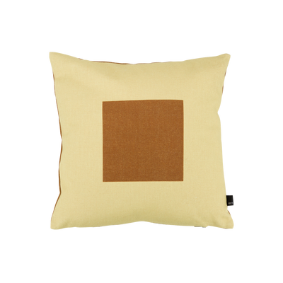 Dekorativní polštář Square 45 x 45 cm, Yellow/Brown