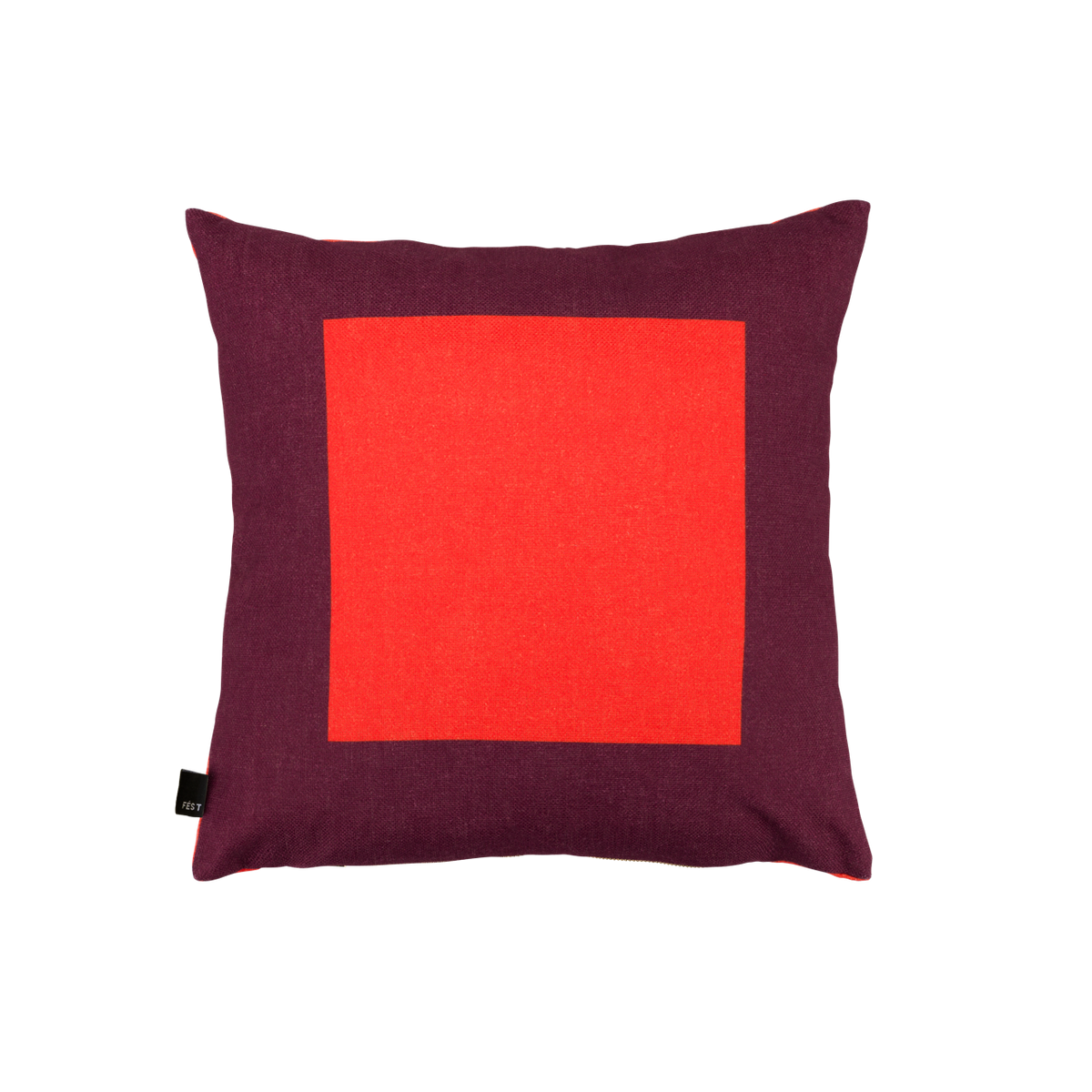 Dekorativní polštář Square 45 x 45 cm, Burgundy/Blush
