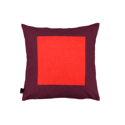 Dekorativní polštář Square 45 x 45 cm, Burgundy/Blush