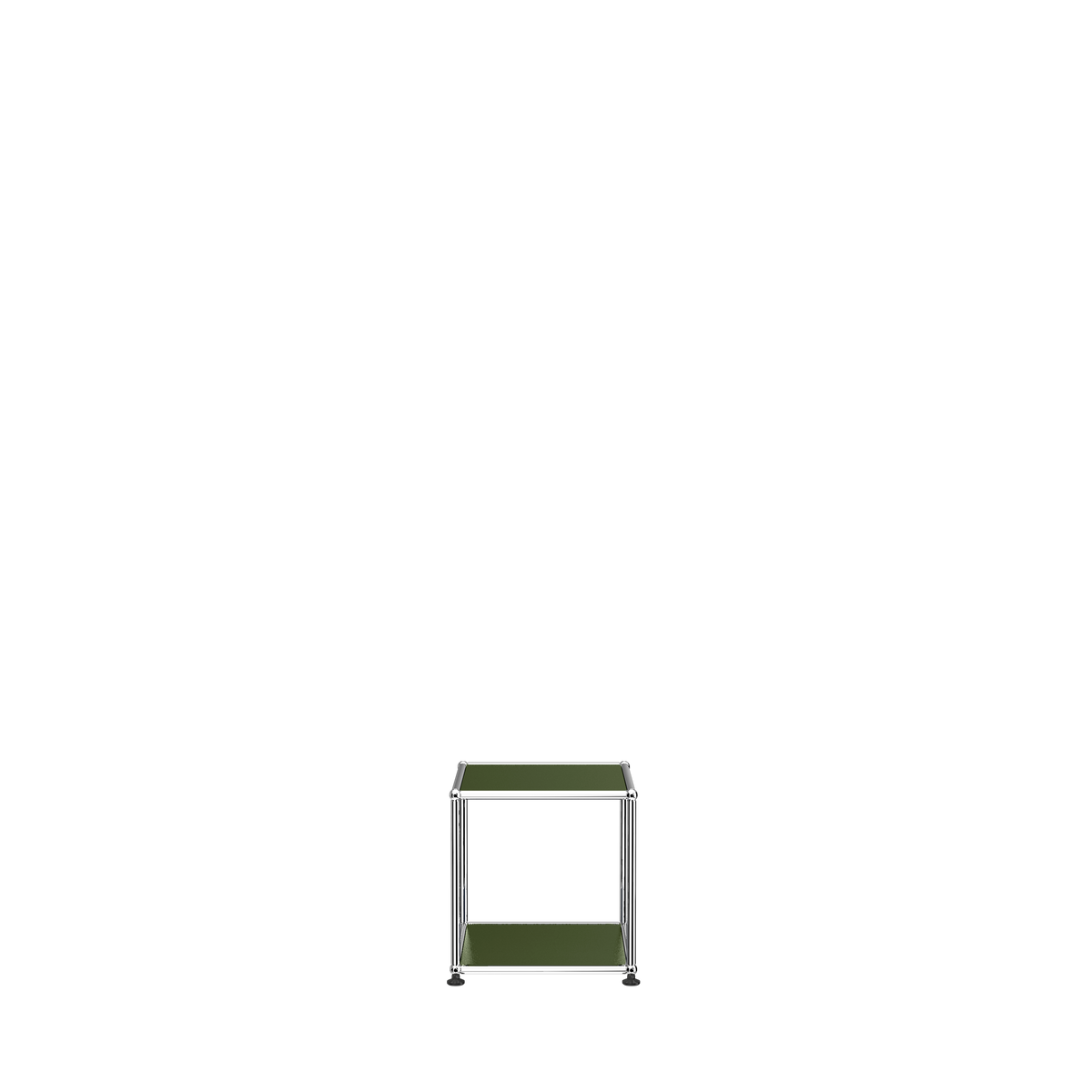 USM Haller side table M21 in Olive Green