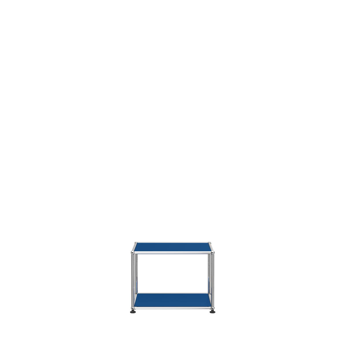 USM Haller side table M22 in Gentian Blue