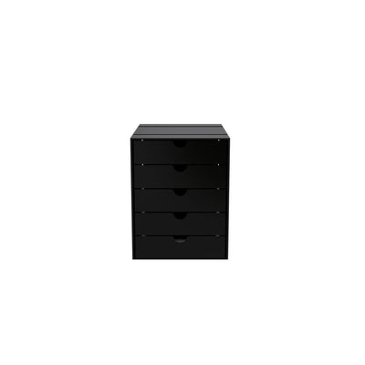 USM Inos 5-drawer set K1 - Graphite Black