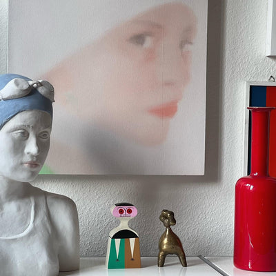 Designová figurka Wooden Doll No. 3