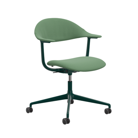 Židle Mynt upholstered, podnož s kolečky