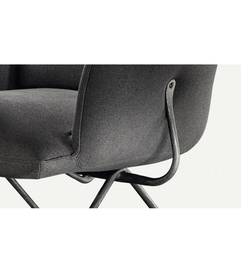 Officina Armchair Painted Black